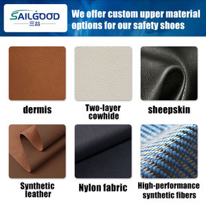 Chaussures de Sécurité pour Soudeurs en Cuir de Porc <span class=keywords><strong>Homme</strong></span>, Embout Acier Anti-Écrasement et Anti-Perforation, Bottes de Travail d'Été Fabrication OEM - Product Image 3