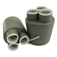 Kits de Accesorios para Cables de Alimentación de 10KV de Alto Voltaje, Conductor de Cobre, Aislamiento de Silicona, Termocontraíbles en Frío, Terminación para Exteriores, Revestimiento de PE