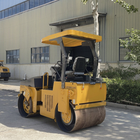 Compacteur à rouleaux routiers de 3 tonnes avec transmission hydraulique intégrale et fréquence de vibration de 50 Hz YD360H