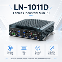 Mini PC sin Ventilador con CPU I3-7100U/I5-7200U/I7-7500U, Doble LAN, Amplio Rango de E/S y Almacenamiento SSD para Kioscos y Control de Pasarelas