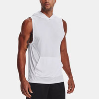 Débardeur à capuche pour homme, Logo personnalisé, tenue d'entraînement, musculation musculaire, sans manches