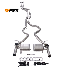 Para <span class=keywords><strong>BMW</strong></span> E90 E92 E93 325i 330i <span class=keywords><strong>335i</strong></span> N54 N55 3,0 T 2009-2013 Silenciador Valvetronic para coche Sistema de escape Catback de acero inoxidable 304 - Product Image 1