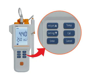 เครื่องทดสอบมิเตอร์วัด <span class=keywords><strong>PH</strong></span>-208แบบพกพาวัสดุพลาสติก Lutron ปรับแต่งได้ - Product Image 3