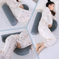 Oreiller de maternité multifonctionnel en forme de U, oreiller de grossesse pour dormir, allaitement, soutien du dos