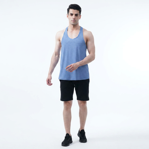 Débardeur Homme Sur Mesure de Haute Qualité en Polyester/Coton Tricoté Léger Respirant Anti-Plis Style Urbain Vente en Gros - Product Image 1