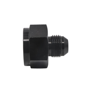 Adaptador de enfriador de aceite para automóvil, 6AN10 hembra a AN8 macho, aleación de aluminio, negro, para reemplazo y reparación - Product Image 1