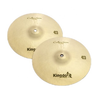 Nuevo Precio 2025 Kingdo Fábrica China Colección B20 Platillos Jazz Splash Gold de 10 pulgadas para Batería, Máquina de Batería y Accesorios de Batería - Product Image 1