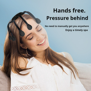 Phenitech Electric Scalp <span class=keywords><strong>Massager</strong></span> 10 <span class=keywords><strong>Soft</strong></span> Silicone Touches Vibrating Head Scratcher
