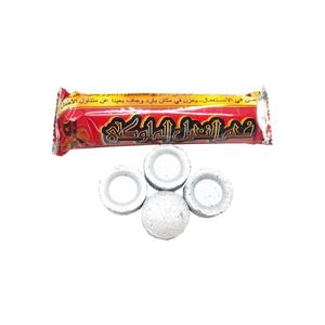 BAISEN durevole frutta infiammabile <span class=keywords><strong>carbone</strong></span> rotondo 6.5 g/<span class=keywords><strong>pz</strong></span> argento <span class=keywords><strong>carbone</strong></span> per narghilè - Product Image 2