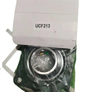 Unità Cuscinetto a Blocco <span class=keywords><strong>Lina</strong></span> Brand UCF210 con Alloggiamento in Plastica, Lubrificazione a Grasso, Precisione P6 - Product Image 1