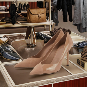 Chaussures habillées à talons hauts de créateur de haute qualité 6CM/8CM/10CM Chaussures à boutons bas pour femmes pour le printemps, l'été et l'hiver Fabriquées en EVA - Product Image 3