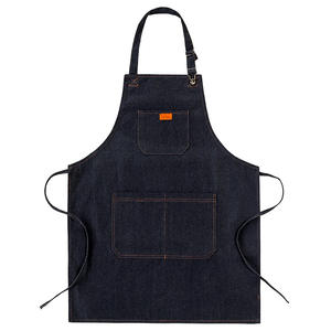 Delantal de mezclilla sin mangas para hombre y mujer, resistente al desgaste, de fábrica para adultos - Product Image 2