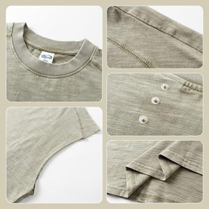 เสื้อกล้ามผู้ชายผ้าฝ้าย Keepsowing ระบายอากาศได้ดี เหมาะสำหรับออกกำลังกายและใส่ในยิม - Product Image 5