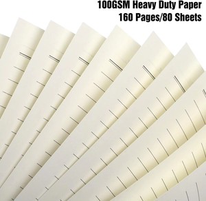Juego de Cuadernos Espiralados A5 de 8.25x5.5 Pulgadas, 160 Páginas, Cubierta Kraft, Cuaderno con Rayas para la Escuela, Oficina, Toma de Notas para Estudiantes - Product Image 3