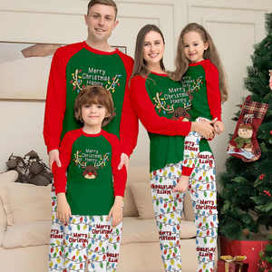 Pijamas de Natal para Família com Estampa, Conjuntos Combinando para Bebês, Meninas, Adultos e Meninos – Coleção Outono - Product Image 1