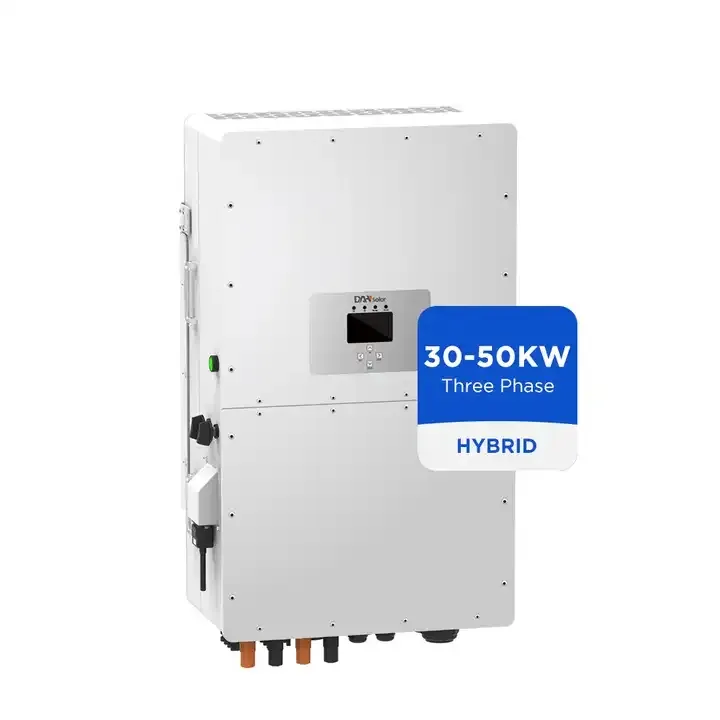EU Deye Inverter tenaga surya, Inverter tenaga surya harga 15 KW 20 KW 30 KW 40 KW 50 KW Hybrid Deye 50KW 3 fase Hybrid