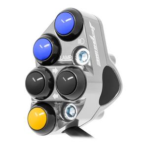 Interrupteur de guidon gauche pour Yamaha T-MAX 500 (Titane) - Product Image 2