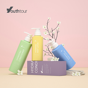 <span class=keywords><strong>YFF</strong></span> Logo personnalisé 300ml 500ml 750ml shampooing revitalisant cheveux shampooing revitalisant Gel douche savon pour les mains désinfectant bouteille de traitement - Product Image 2