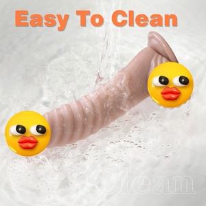 Draagbare Extra Lange Pvc Dildo Penis Speelgoed Voor Volwassenen Met Zachte Zuignap Voor Vrouwen In Badkamer Of Woonkamer - Product Image 4