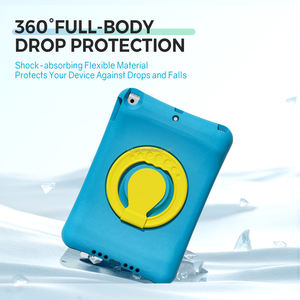 Funda Trasera Resistente HGD EVA para iPad 9.ª/8.ª/7.ª Generación, Funda para iPad 10.2 2021, 2020 y 2019 con Marco Impermeable y Soporte Giratorio - Product Image 4