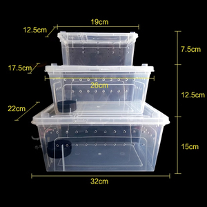 Relaxlines Tùy Chỉnh 360 Độ Leo Núi Terrarium Bò Sát Nhựa Đóng Trường Hợp Bò Sát Lồng Bò Sát Sinh Chăn Nuôi Tank - Product Image 4