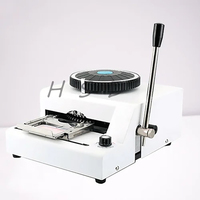 Nouvelle machine manuelle de gaufrage pour plaques d'identification métalliques pour chiens 2025