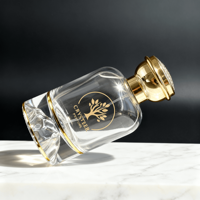 Flacons de parfum en verre vides personnalisables, écologiques et recyclables, 30ml, 50ml, 100ml, en gros, avec boîte sérigraphiée