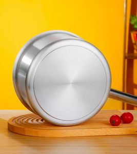 Batterie de cuisine de cuisine commerciale de vente chaude ensemble de pot à lait en acier inoxydable capuchon à <span class=keywords><strong>induction</strong></span> <span class=keywords><strong>casserole</strong></span> profonde <span class=keywords><strong>pour</strong></span> restaurant hôtel - Product Image 3