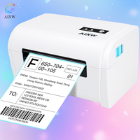 Impresora Térmica Popular AIXW de Etiquetas Adhesivas de Códigos de Barras de 110mm, Impresora de Papel Térmico WIFI de 4 Pulgadas para Uso en Almacenes y Envíos Exprés