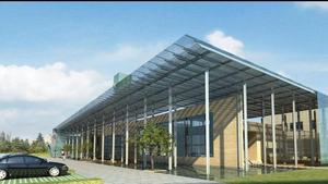 מבנה פלדה mzzanine שילוב i-קורה + רצפה + לוח רצפה + פתרון מחיצת לופט דופלקס מפלט - Product Image 2