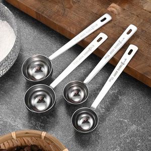 Kitchen Baking <b>Measuring</b> Tools Stainless Steel 18/8 Coffee Bean Scoop 15/30 ml <b>Measuring</b> <b>Spoon</b> for Coffee - Product Image 5