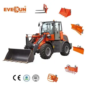 Everun er420t 2ton nhà máy giá thiết kế mới máy kéo khớp nối mini kết thúc trước bánh xe tải với chất lượng cao để bán