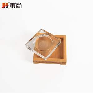 ที่เขี่ยบุหรี่ไม้สี่เหลี่ยมแบบพกพา สำหรับใช้ภายนอกและภายในอาคาร ดีไซน์ทันสมัย สร้างสรรค์ ตกแต่งบ้าน ร้านอาหาร โรงแรม ผลิตตามสั่ง - Product Image 4