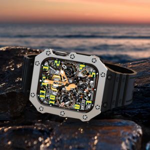 Bracelet de montre coloré en Tpu 38/40/41mm 42/44/<span class=keywords><strong>45</strong></span>/49mm Bracelet de ceinture boîtier de montre rigide pour <span class=keywords><strong>Apple</strong></span> <span class=keywords><strong>Watch</strong></span> Series 1 2 3 4 5 6 <span class=keywords><strong>7</strong></span> 8 - Product Image 3