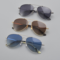 À la mode unisexe titane lunettes de soleil affaires marbre gris imprimé léopard haute qualité polaire UV400 carré équitation noir lunettes de soleil