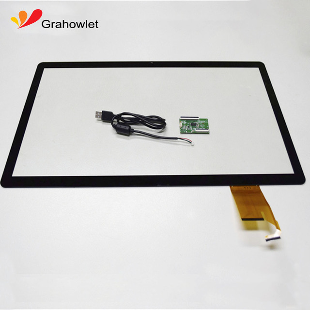 Large Touch Screen Panel 18.5,19,21.5,23.6,24,27,29,30,32,42,43,55 Inch Multi Touchscreen Panel Capacitive Agriculture