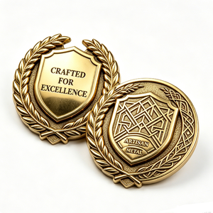 Moneda Conmemorativa Personalizada de Aleación de Zinc Fundida a Presión de Doble Cara, Premio Corporativo y Moneda Coleccionable - Product Image 5