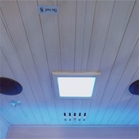 Moins cher Hemlock 1 personne Mini infrarouge intérieur Sauna panneau de carbone radiateurs Sauna carbone avec panneau de commande à vendre