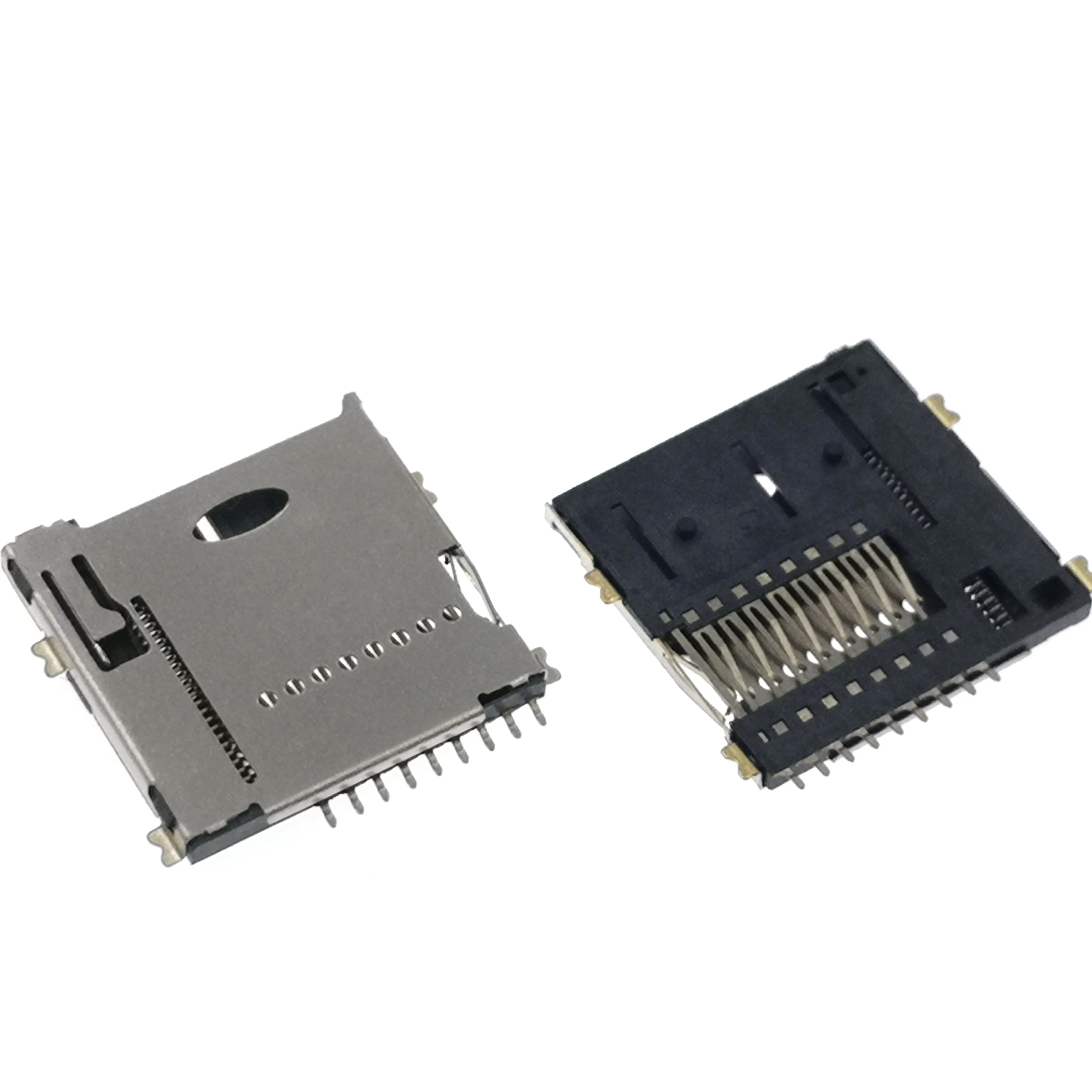 Tf Card Connector Sd H=1.4 Sd Tf Card Reader Socket Connector Adapter Sd Memory Card Connector