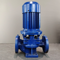 Pompa Inline Vertikal 7.5KW Bertenaga Tekanan Air Motor Listrik Pendorong Air Pompa Tenaga Listrik