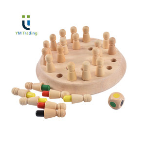 Jouet éducatif en bois, jeu de mémoire, pour échecs, d'alpinisme, pour enfants et personnes âgées - Product Image 1
