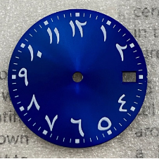 28.5mm Green Luminous Arabic <b>Scale</b> Watch Dial Replacement Accessory for NH35 NH36 <b>Mechanical</b> Mod - Product Image 6