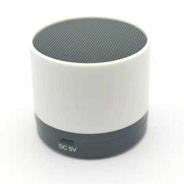 Promotional Gadgets Electronic Round Shape Mini Blue Tooth Speaker Portable Business Promotional Gift