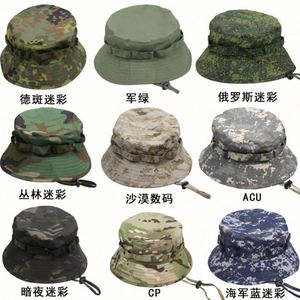 Chapeau Bob Personnalisé à Bord Étroit Camouflé Noir, Protection Solaire, Idéal pour l'Été, le Safari et la Pêche – Vente en Gros Usine - Product Image 3
