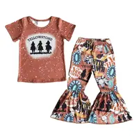 Baby Girl's Hand Smocked Clothing Sets, Western Outfits