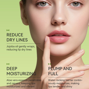 Bálsamo Labial Hidratante de Aloe, Exfoliante Labial de Aloe, Voluminizador, Hidratación Profunda, Sin Fragancia, Cuidado Labial para Todo Tipo de Piel - Product Image 5