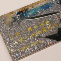 Blocs de plastique acrylique personnalisés de haute qualité avec estampage or Logo couleur Quicksand personnage d'anime pour la décoration de la maison