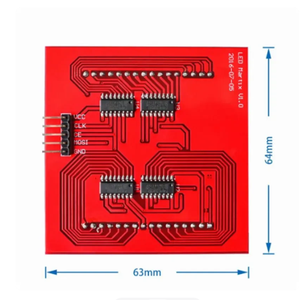Module matriciel à points LED 8x8, écran matriciel couleur, panneau d'affichage pour Raspberry Pi 3 2 B Type B+ - Product Image 2