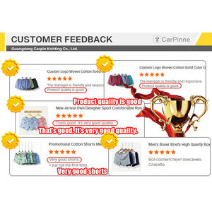 Venta al por mayor de calzoncillos bóxer para hombre, ropa interior para hombre con logotipo personalizado, calzoncillos cortos clásicos cómodos de algodón para hombre - Product Image 6