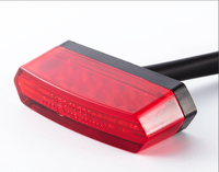 12V moto LED frein arrière feux arrière feux d'arrêt LED moteur feu arrière plaque d'immatriculation feux accessoires lampe décorative